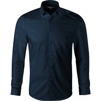 Malfini Dynamic Premium pánská košile s dlouhým rukávem slim fit modrá námořní