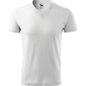 Malfini V-Neck 102 bílá