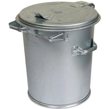 Manutan Expert Kovová venkovní popelnice 70 l