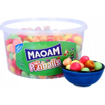 Maoam Pinballs Žvýkací Bonbóny 1,2 kg
