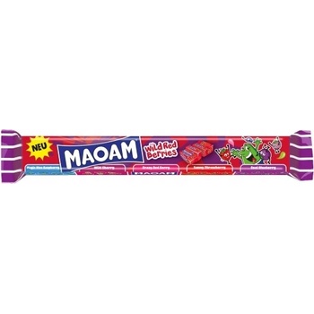Maoam žvýkací bonbony divoké červené bobule 110 g