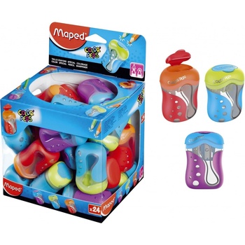 Maped 9043 Ořezávátko Color Peps - s odpadní nádobkou 2 otvory