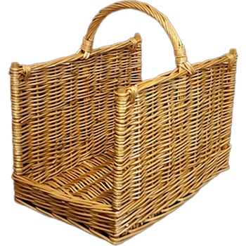 Mat koš krbový hranatý 45x45x30cm lakovaný