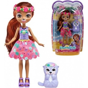 Mattel Enchantimals Sunshine Beach Oneda Otter HXB98