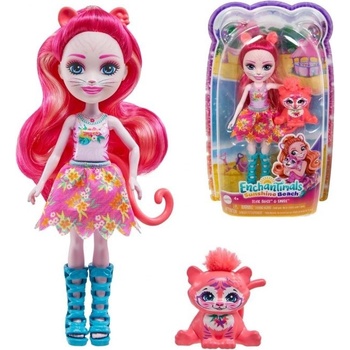 Mattel Enchantimals Sunshine Beach Texie Tiger HXB97