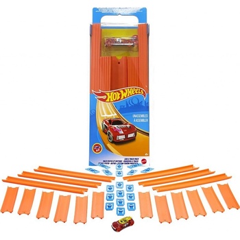 Mattel Hot Weels Track Builder DLOUHÁ DRÁHA S ANGLIČÁKEM