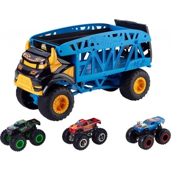 MATTEL Hot Wheels Monster Trucks Přeprava trucků