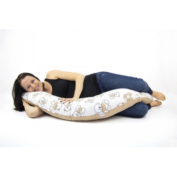 Matýsek Kojící polštář MAXI MÉĎA HNĚDÝ