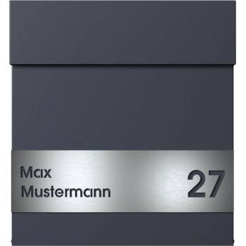 Max Knobloch Luxusní poštovní schránka KNOBLOCH MAILBOX 11 Barva: Antracitová