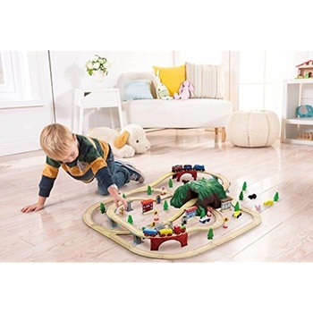 Maxim Vláčkodráha s tunelem 100 dílků