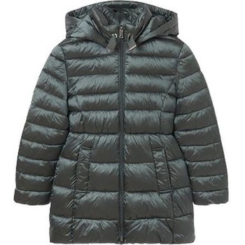 Mayoral dívčí prošívaný kabát zelenošedý