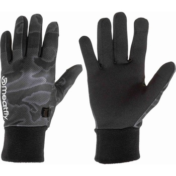 Meatfly pánské rukavice Mens Powerstretch Morph Black