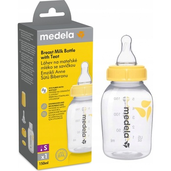 Medela láhev s dudlíkem S 150ml