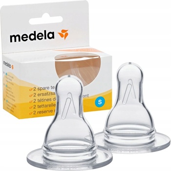 Medela savička na láhev 2ks transparentní