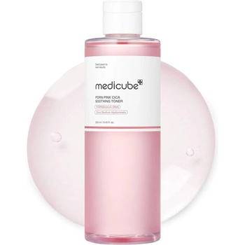 Medicube PDRN Pink Cica Soothing Toner Hydratační a rozjasňující pleťové tonikum 250 ml