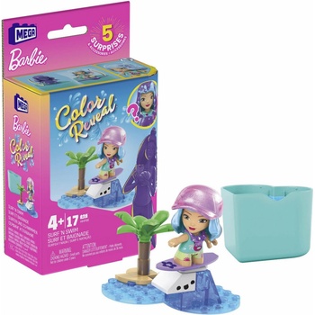 Mega Bloks Barbie: Color Reveal - Surf 'N Swim