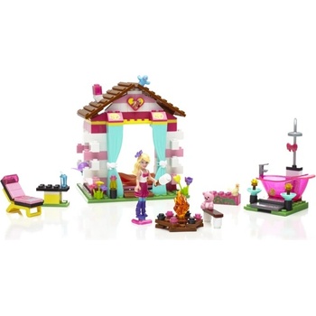 MEGA BLOKS BARBIE NA CHATĚ