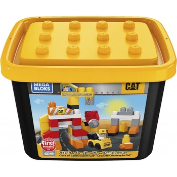 Mega Bloks CAT Stavební kostky s autem (1377)