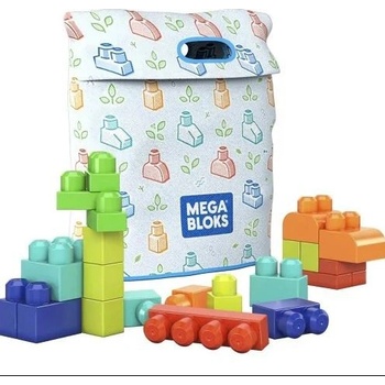 Mega Bloks Green Town: 60 ks kostek v tašce Plant