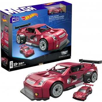 Mega Bloks Hot Wheels sběratelský cadillac ATS-VR