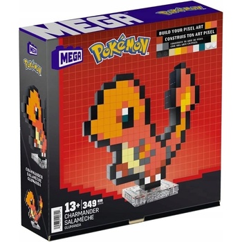 Mega Bloks Mega Pokémon Pixel art - Charmander