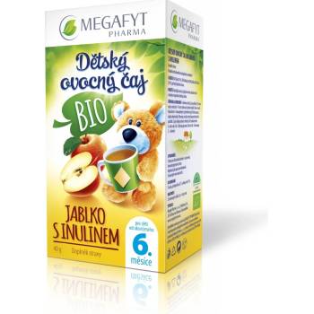 Megafyt Bio jablko s inulinem 20 x 2 g