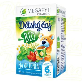 Megafyt Dětský čaj na zklidnění BIO 20 x 1.75g