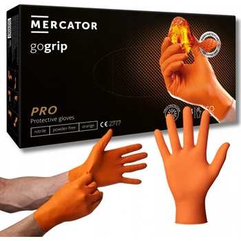Mercator Medical gogrip jednorázové nitrilové orange 50 ks