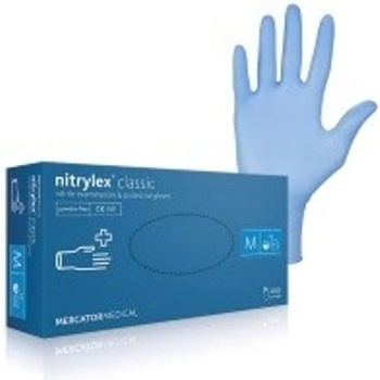 Mercator Medical Nitrylex Classic modré 200 ks