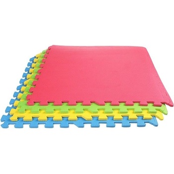 Merco Colored Puzzle fitness podložka mix barev balení 4 ks