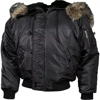 MFH int. comp. bunda s kapucí N 2B Polar černá