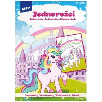 MFP Paper s.r.o. omalovánky A4 Jednorožci 3 210x295mm/16