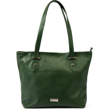 MiaMore kožená kabelka KZ50405 zelená
