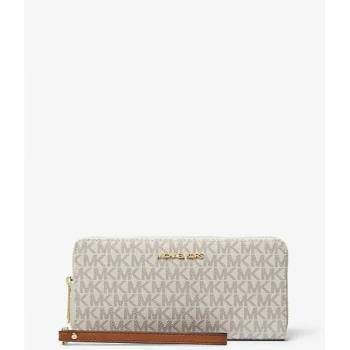 Michael Kors dámská velká peněženka Jet Set Travel mléčná vanilla