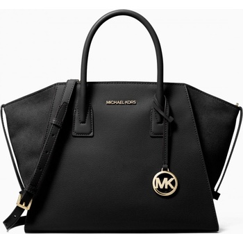 Michael Kors kožená kabelka Avril large černá