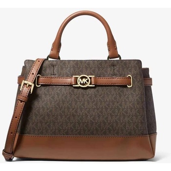 Michael Kors Reed large kabelka logo hnědá