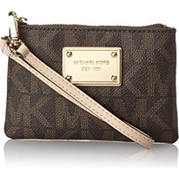 Michael Kors Wristlet 32T3GJSW1B peněženka hnědá