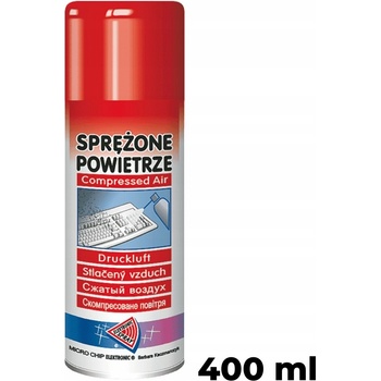 Micro chip Stlačený vzduch 400 ml