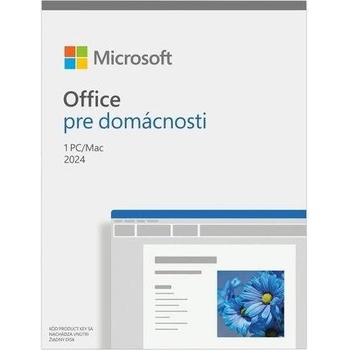 Microsoft Office 2024 pre domácnosti SK krabicová verzia EP2-06871 nová licencia