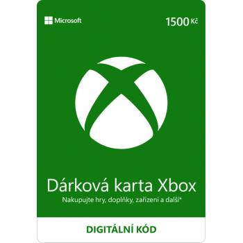 Microsoft Xbox Live dárková karta 1500 Kč