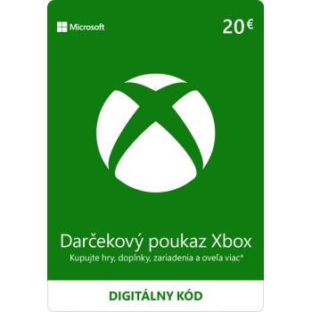 Microsoft Xbox Live dárková karta 20 €