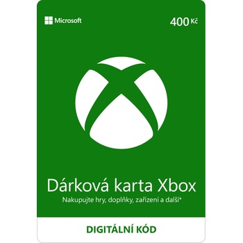 Microsoft Xbox Live dárková karta 400 Kč