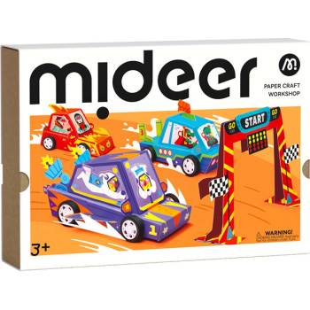 Mideer Tvoření z papíru Závodní auta