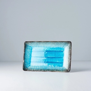 MIJ Talíř na sushi Sky Blue 21x13 cm