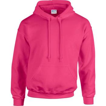 mikina s kapucí Zářivě růžová