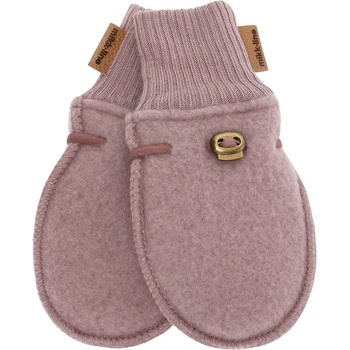 Mikk Line rukavice z merino vlny růžové Twilight Mauve