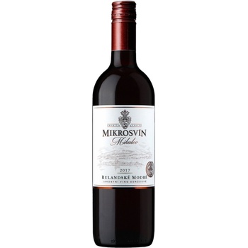 Mikrosvín Rulandské modré 2022 12 % 0,75 l (holá láhev)