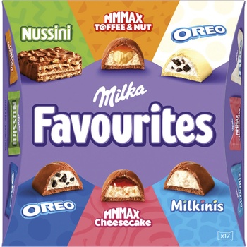 Milka Favourites mix čokolád 158 g