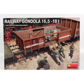 MiniArt Railway Gondola 16 5-18 t 1:35
