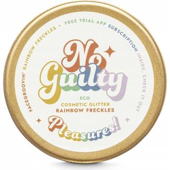 Ministerstwo Dobrego Mydła Facegroovin' Rainbow Freckles Bio třpytky na obličej a tělo 10 g